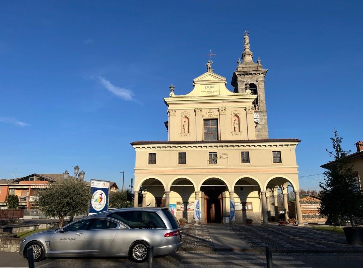 Sala colloqui dell'ufficio di onoranze funebri a Dalmine
